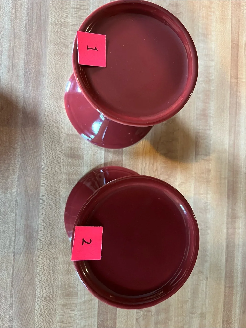 Longaberger pair ceramic